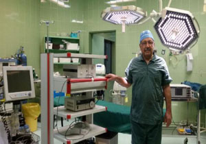 مجهز شدن بیمارستان امام (ره) پلدختر به دستگاه جدید سنگ شکن