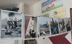گشایش نمایشگاه پوستر در آستانه اشرفیه