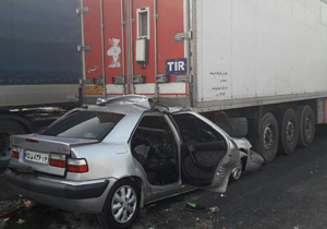 ۶ کشته و مجروح بر اثر تصادف رانندگی در آزادراه پل زال