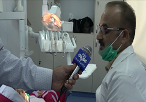 خدمات رایگان دندانپزشکی در مناطق محروم گلوگاه