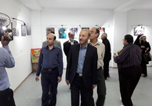 برگزاری نمایشگاه هنر‌های تجسمی شاهد و ایثارگر در فارس