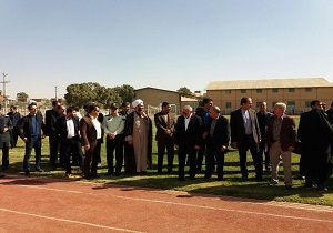 افتتاح پیست دو میدانی شهرستان سنقر و کلیایی