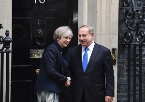 دیدار ترزا می و نتانیاهو در لندن