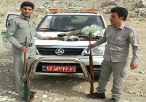 دستگیری متخلفان شکار پرندگان وحشی در شهرستان پلدختر