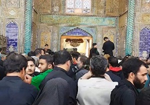شور و حال ایرانیان در یک قدمی حرم حضرت علی(ع) + فیلم