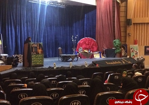اجرای خطبه خوانی حضرت زینب در تاکستان