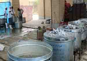 توزیع روزانه ۵ هزار پرس غذا در بین زائران اربعین در نجف