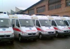 اعزام 10 دستگاه آمبولانس و اتوبوس آمبولانس فوریت های پزشکی کردستان به کرمانشاه