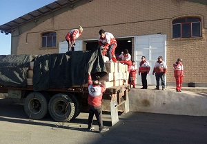 ارسال اولین محموله اقلام امدادی استان اردبیل به مناطق زلزله زده کرمانشاه