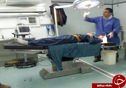 درمان بیش از ۹۴ زلزله زده در بیمارستان صحرایی قزوین