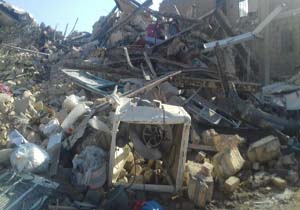 فیلمی از خسارت‌های زلزله در گیلانغرب