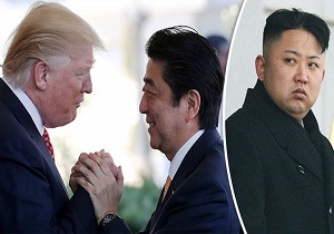 اتحاد در مقابل کره شمالی؛ محور گفتگوی ترامپ و شینزو آبه