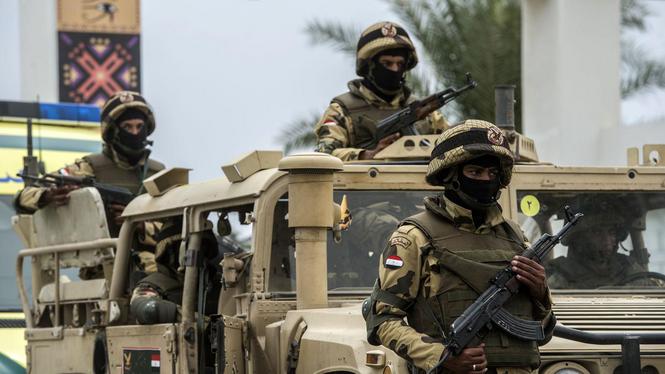 هلاکت ۵ فرد مسلح و بازداشت ۳ تن دیگر در سینای شمالی مصر