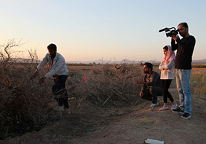 ساخت فیلم کوتاه «جدب» در نی ریز