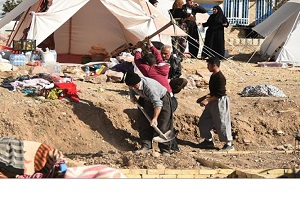 ساخت 62 خانه بهداشت و ۲۲ مرکز بهداشتی - درمانی در مناطق زلزله زده