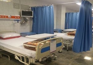 پذیرش 301 زلزله‌زده در بیمارستان محمد کرمانشاهی