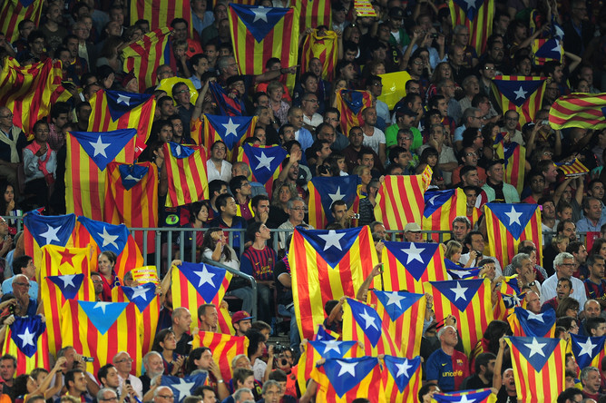ورود پرچم کاتالان ها به استادیوم ممنوع اعلام شد