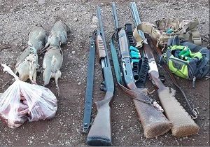 دستگیری سه شکارچی غیرمجاز در شهرستان کوثر