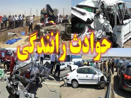 تصادف سرویس اداره با کامیون در بزرگراه فتح/ ٣ تن مصدوم شدند