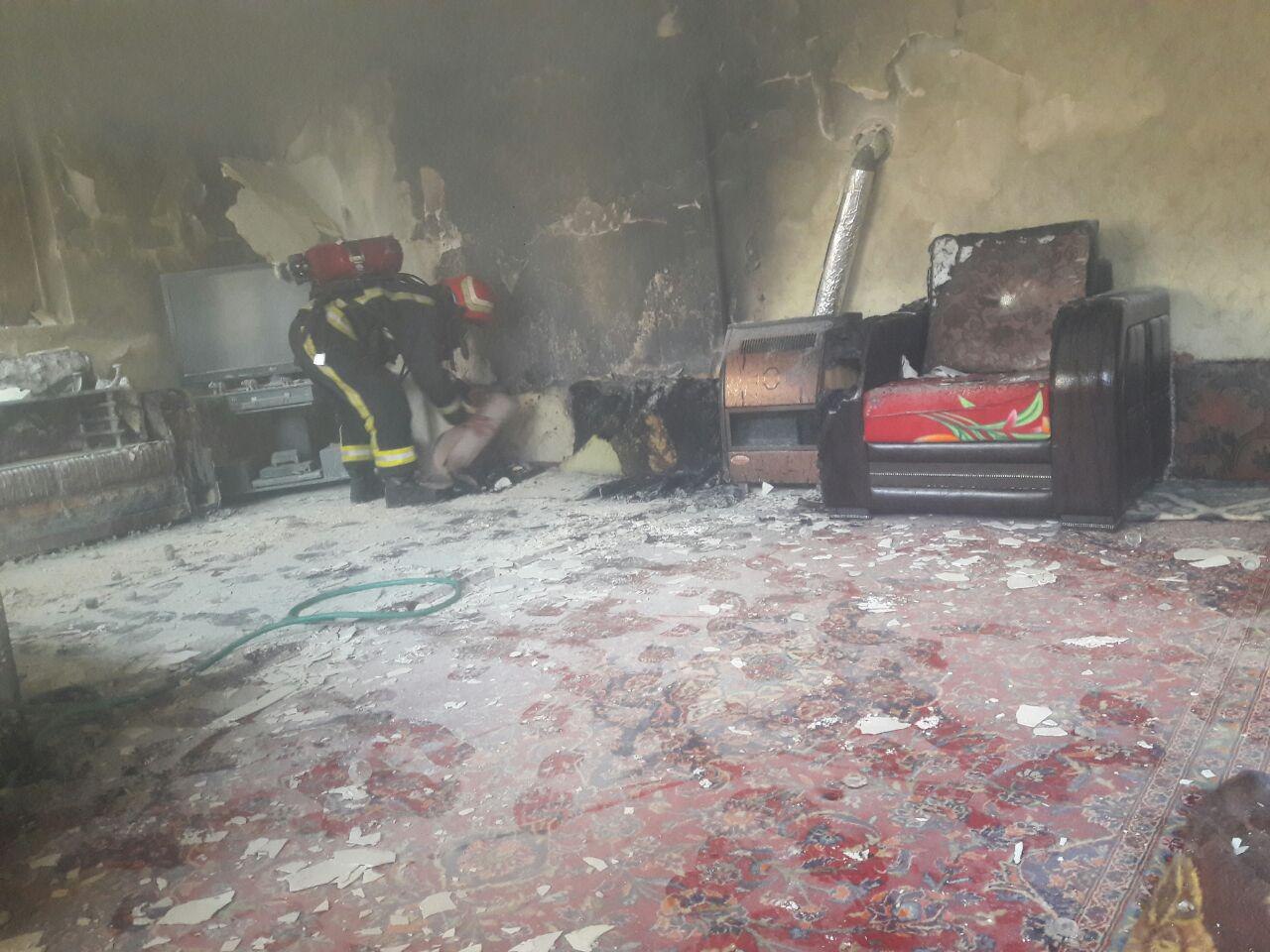 وقوع انفجار در یک منزل مسکونی در تبریز بر اثر نشت گاز