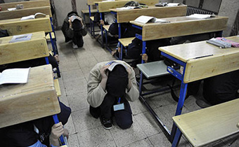 برگزاری مانور زلزله در مدارس استان اصفهان