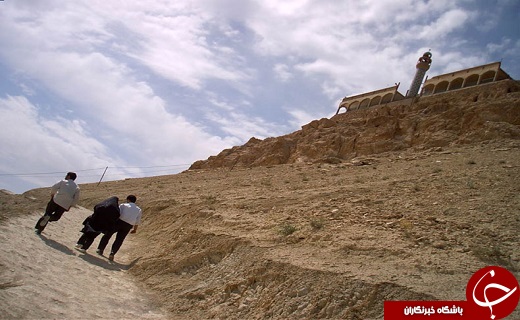 کوه خضر نبی،معبدی کهن در بلندای شهر کویری قم