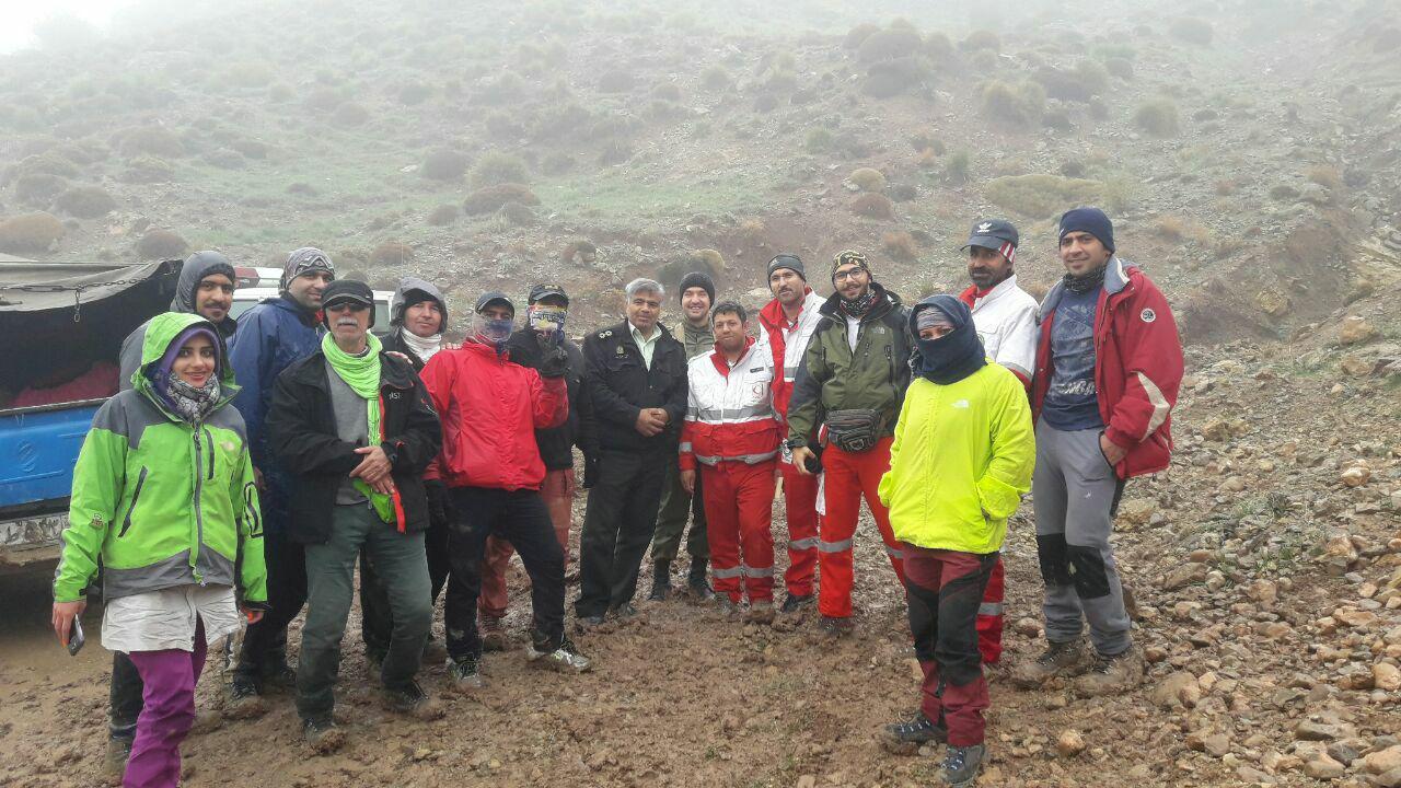 نجات ۱۴ کوهنورد در ارتفاعات شهرستان چناران