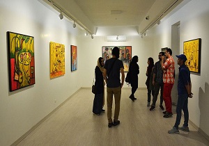 رامهرمز میزبان نمایشگاه آثار هنری دنیای من