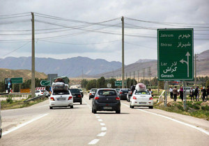 آغاز محدودیت ترافیکی در جاده لارستان – جهرم