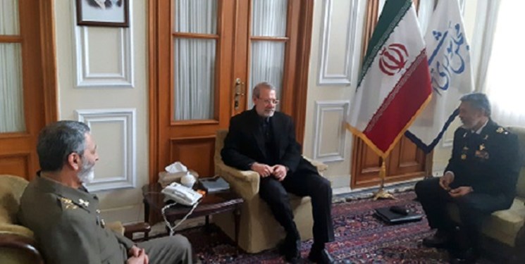 دیدار سرلشکر موسوی با لاریجانی برای ارتقای وضعیت معیشتی بازنشستگان ارتش