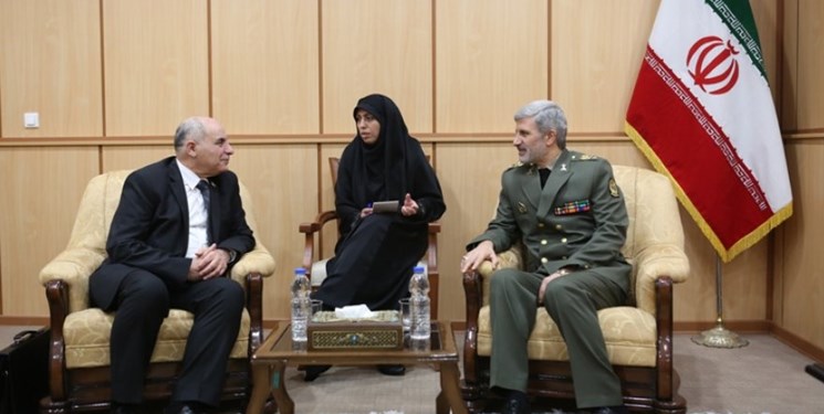 معاون وزیر دفاع سوریه با امیر حاتمی دیدار کرد/ تاکید بر مشارکت ایران در بازسازی سوریه