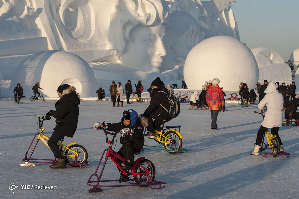 جشنواره برف و یخ هاربین چین