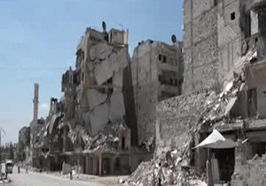 ویرانی ۹۰ درصدی شهر‌های تحت تسلط داعش در سوریه + فیلم
