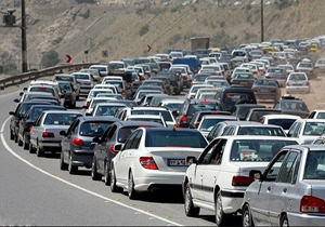محدودیت ترافیکی در جاده ارسنجان _ مرودشت