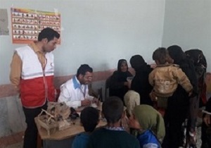 کاروان سلامت هلال‌احمر به مناطق محروم پلدختر اعزام شدند