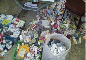 کشف بیش از ۱۴ هزار عدد انواع دارو و قرص‌های قاچاق در مهرستان