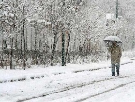 باران و برف در راه آذربایجان شرقی