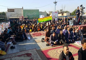 برپایی مراسم راهپیمایی روز ۹ دی در خوزستان