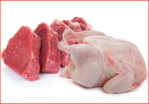 توزیع ۱۵۸ هزار کیلوگرم گوشت قرمز و مرغ