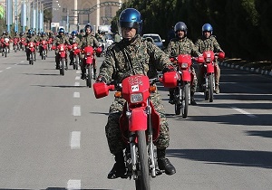 آغاز رژه موتورسواران نیرو‌های مسلح در آذربایجان غربی