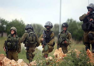 نظامیان صهیونیست راهپیمایی فلسطینیان در شمال رام‌الله را سرکوب کردند