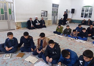 برگزاری مسابقات قرآن دانش آموزی در دامغان