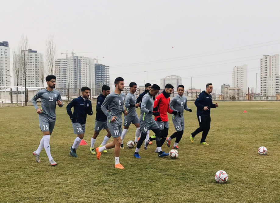 زمان و مکان تمرین تیم ملی فوتبال امید ایران اعلام شد