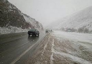 بارش برف و باران دراستان قزوین