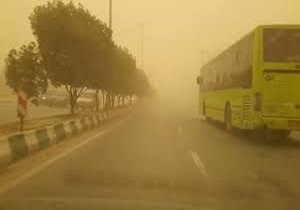 آسمان صاف همراه با غبار در آبادان و خرمشهر