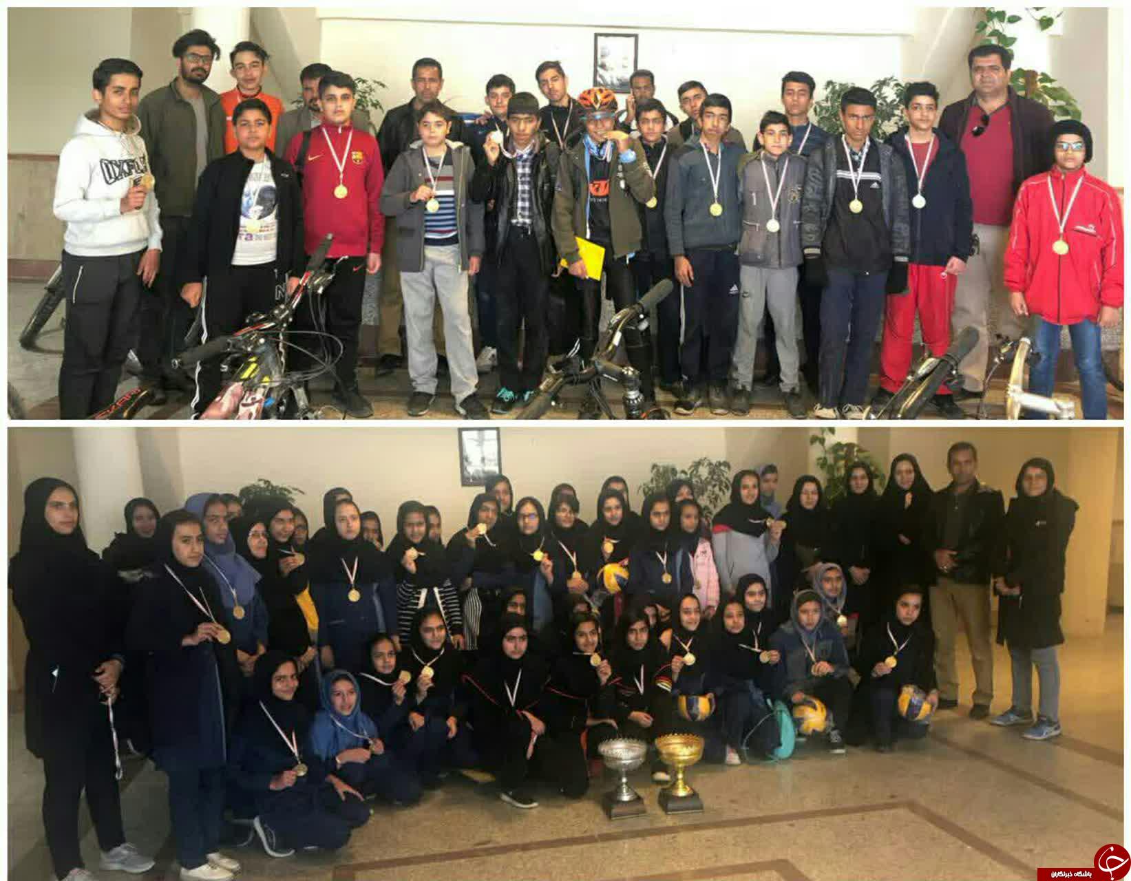 پایان مسابقات دوچرخه سواری دانش آموزان در کرمان