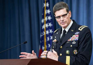 سفر فرمانده ستاد مرکزی ارتش آمریکا به افغانستان