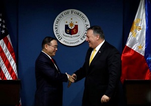 آمریکا حمایت از فیلیپین در مقابل چین را تضمین کرد