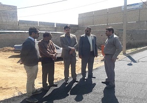 پروژه آسفالت شهر حمیدیه زیر ذره بین فرماندار