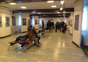 نمایشگاه آثار نقاشی هادی ضیاالدینی در نگارخانه ارشاد سنندج برپا شد           
